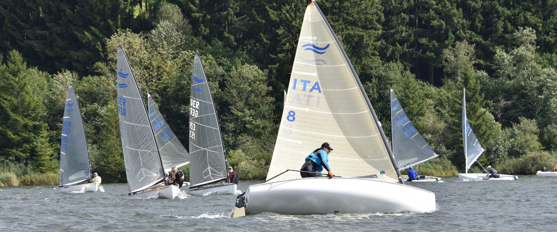 Meckatzer Finn und Europe Cup 2025 am Rottachsee
