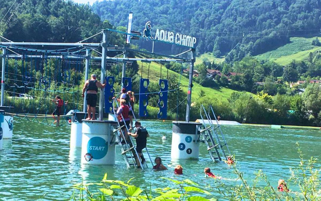 Kletterwahn & Lachanfälle im Aqua-Chimp: Jugendausflug nach Blaichach