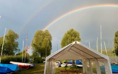 Meckatzer Finn & Europe Cup 2025 – Segelschlag, Kässpatzen & Vereinsgeist