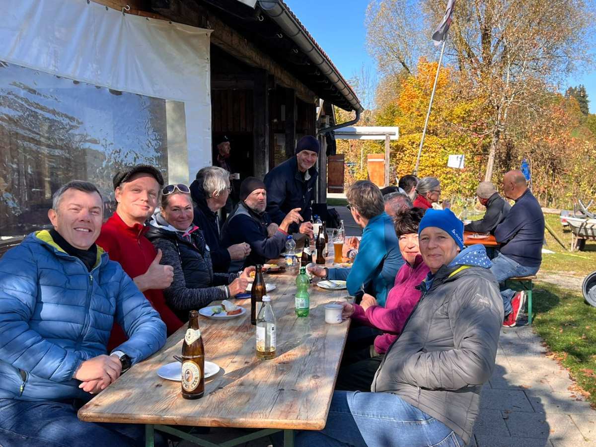 Arbeitstag im Herbst am Rottachsee 2025