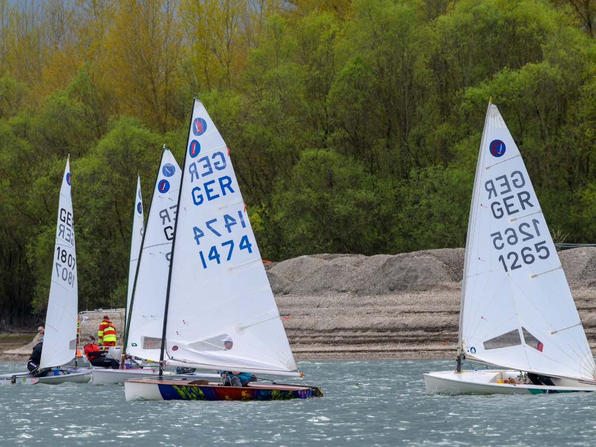 Goldkanal Ostern 2026 -2 Ruppiger Wind bei der Osterregatta am Goldkanal 2026